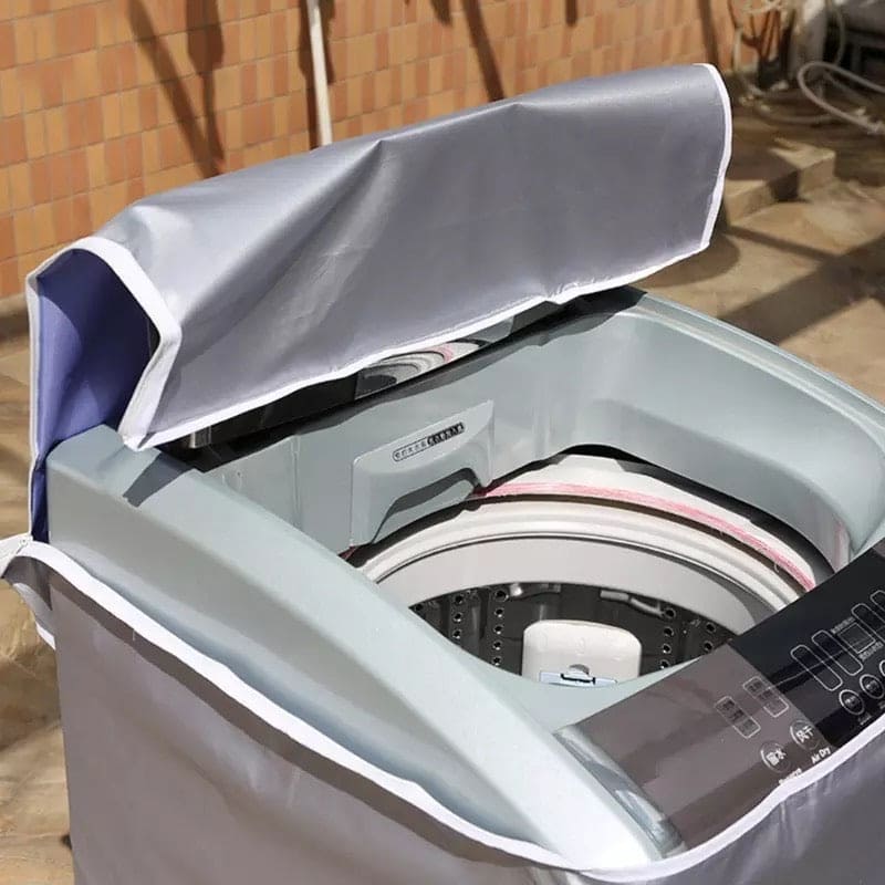 Sunscreen Washing Machine Waterproof Cover, Protective Dustproof Washing Machine Case, Waterproof Protection Case Sunscreen Washing Machine Waterproof Cover, Protective Dustproof Washing Machine Case, Waterproof Protection Case